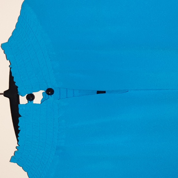 Rachel Roy top with Peek-a-Boo Sleeves Size Large - Picture 5 of 7